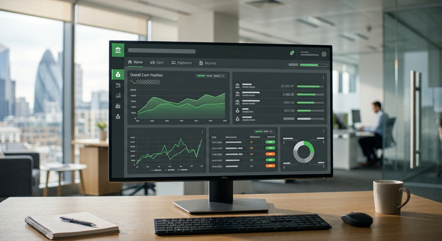 PC con dashboard visualizzata
